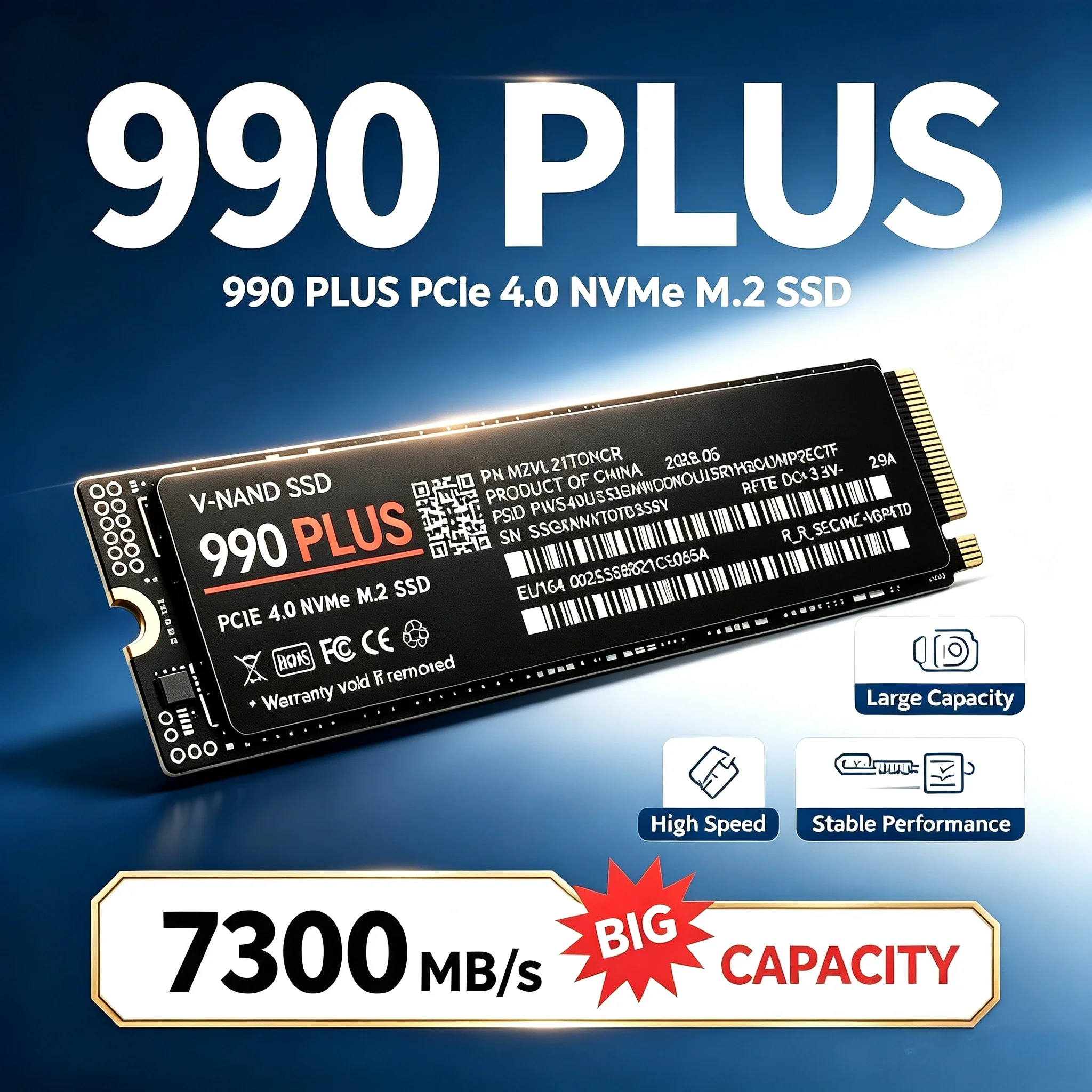 M.2 Nvme 4Tb Pcie 4.0 Ssd - 990 Plus M.2 NVMe PCIe 4.0