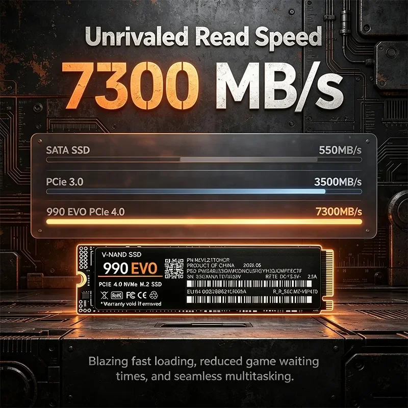 Оригинальный твердотельный нак – обзор и цена M.2 Nvme 4Tb Pcie 4.0 Ssd