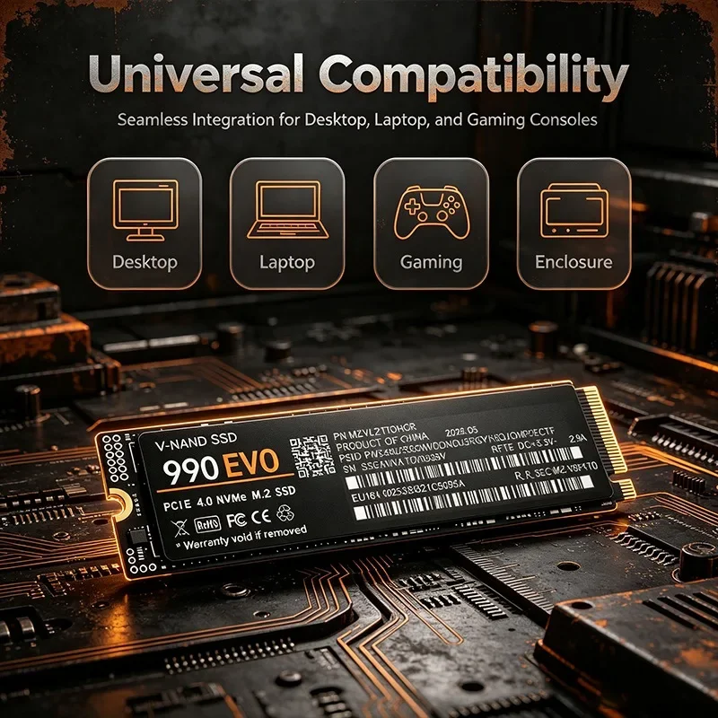 Оригинальный твердотельный нак – обзор и цена M.2 Nvme 4Tb Pcie 4.0 Ssd