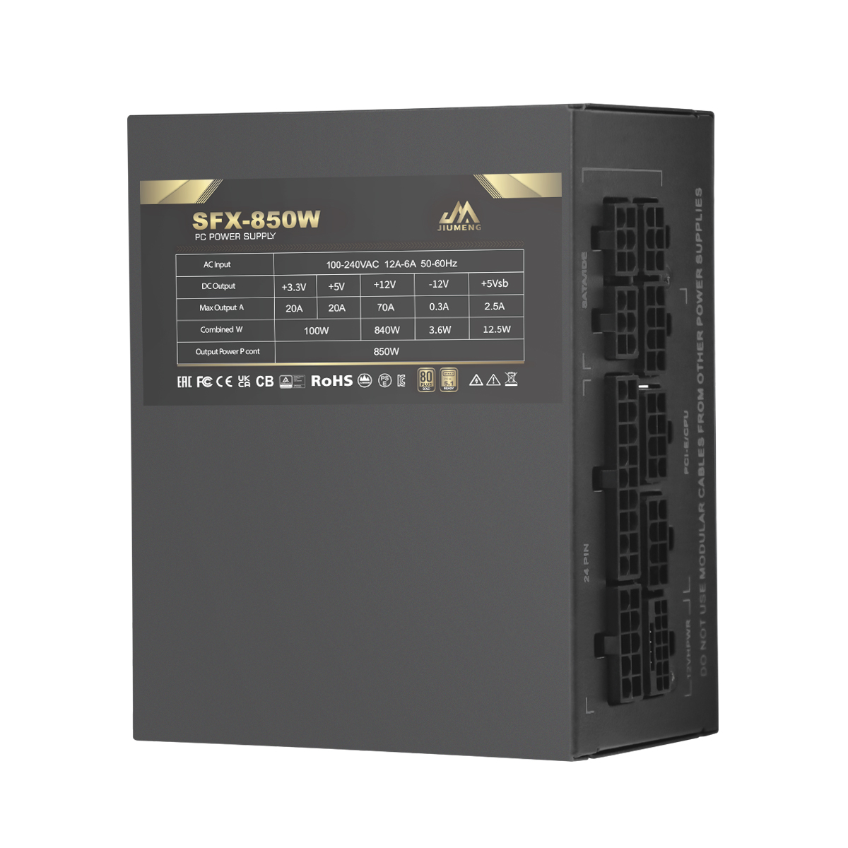 Модульный блок питания SFX мощ – обзор и цена Sfx Power Supply 850W Gold