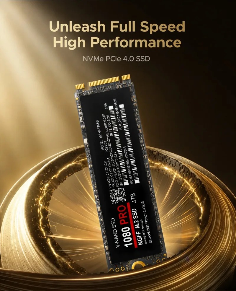 100% Оригинальный SSD-накопите – обзор и цена M.2 Nvme 4Tb Pcie 4.0 Ssd