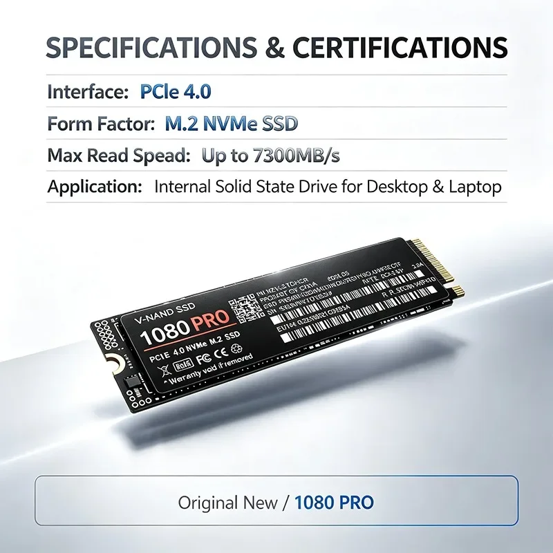 Оригинальный твердотельный нак – обзор и цена M.2 Nvme 4Tb Pcie 4.0 Ssd