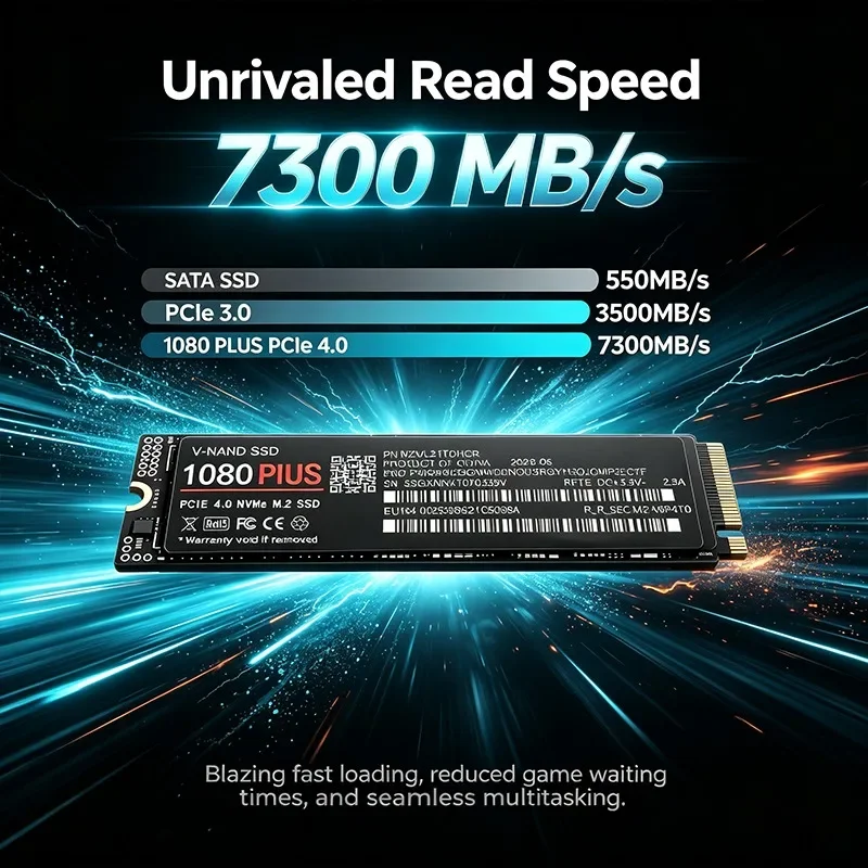 1080 Plus M.2 NVMe PCIe 4.0 SS – обзор и цена M.2 Nvme 4Tb Pcie 4.0 Ssd