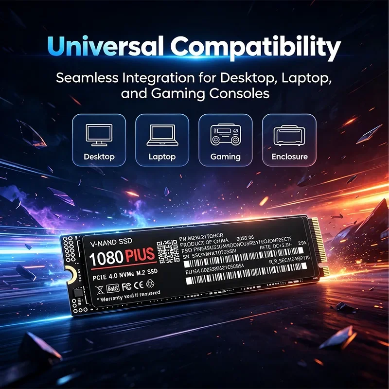 1080 Plus M.2 NVMe PCIe 4.0 SS – обзор и цена M.2 Nvme 4Tb Pcie 4.0 Ssd