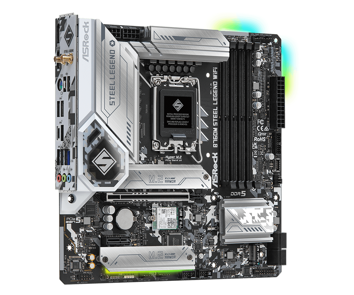 Материнская плата ASROCK B760M – обзор и цена Lga 1700 Ddr5 Itx Motherboard