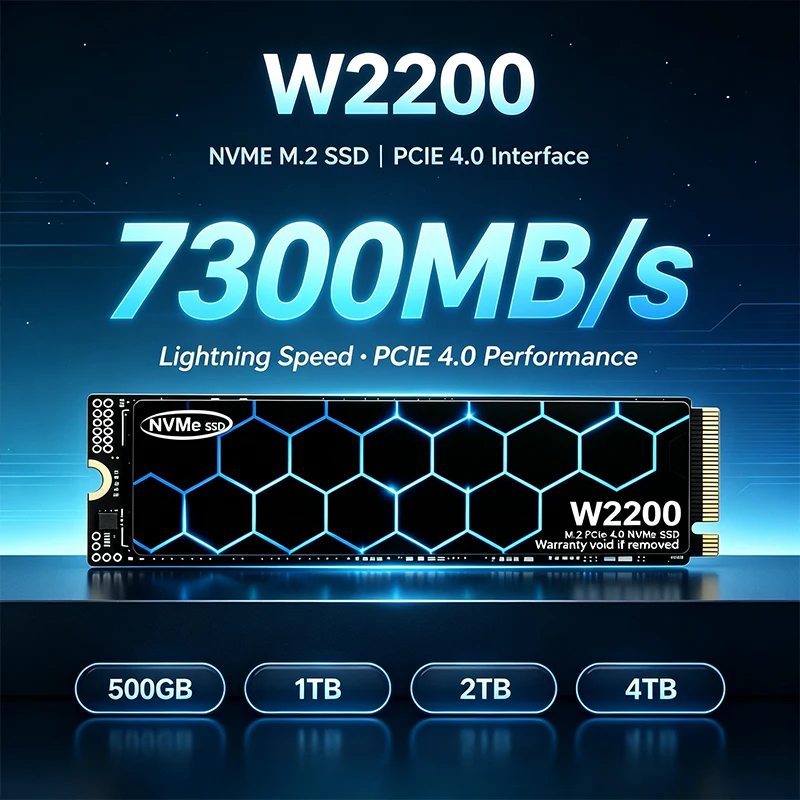 Новый высокоскоростной твердот – обзор и цена M.2 Nvme 4Tb Pcie 4.0 Ssd