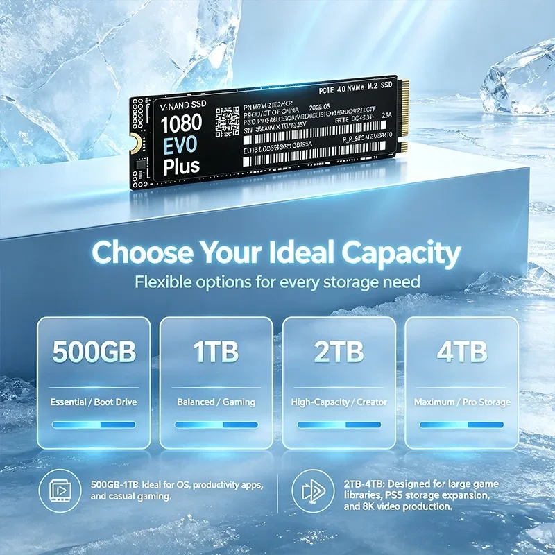 Высокоскоростной оригинальный  – обзор и цена M.2 Nvme 4Tb Pcie 4.0 Ssd