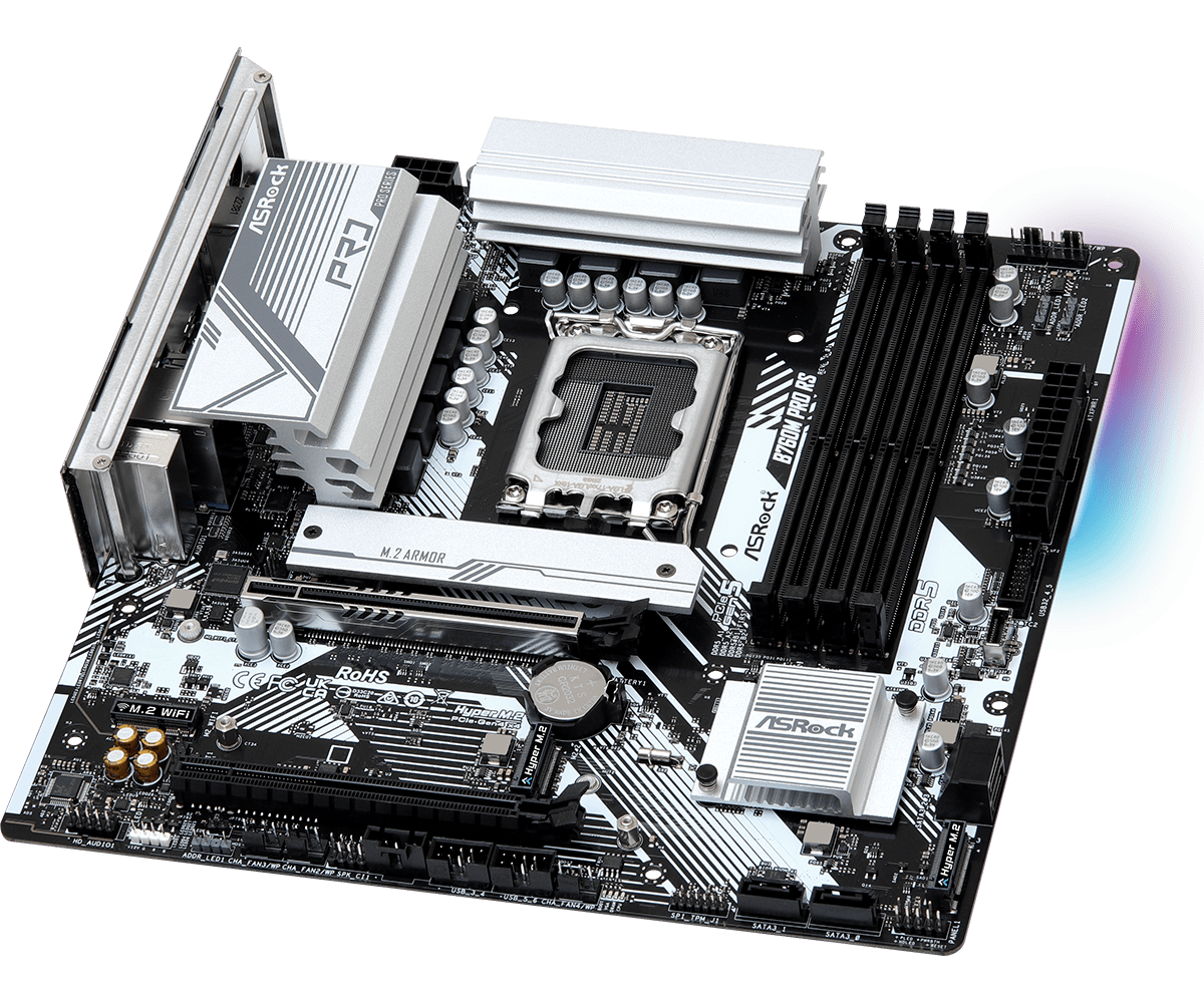 Материнская плата ASRock B760M – обзор и цена Lga 1700 Ddr5 Itx Motherboard