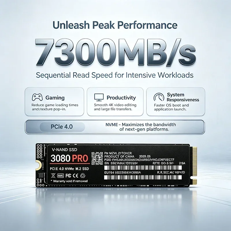 Внутренний твердотельный накоп – обзор и цена M.2 Nvme 4Tb Pcie 4.0 Ssd
